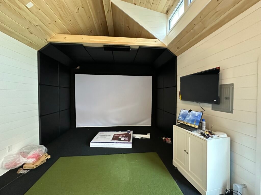 Golf Simulator installed by Mr Home Guy